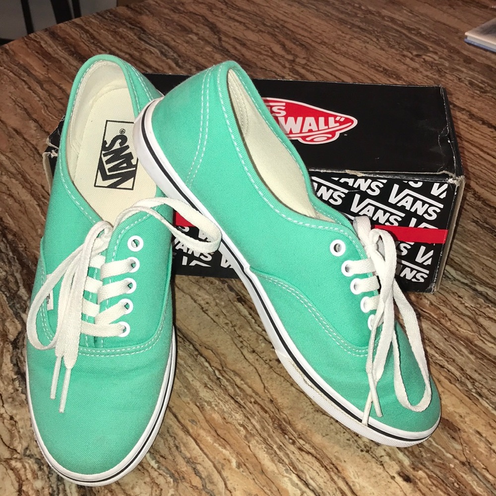 Mint Green Vans